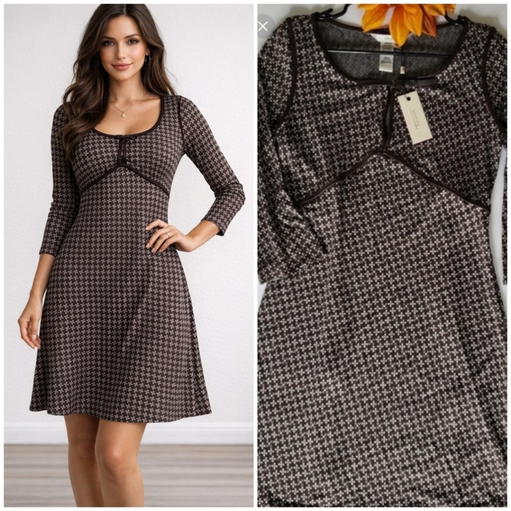NWT🌼STUDIO M DRESS 🤎 - Picture 2 of 9